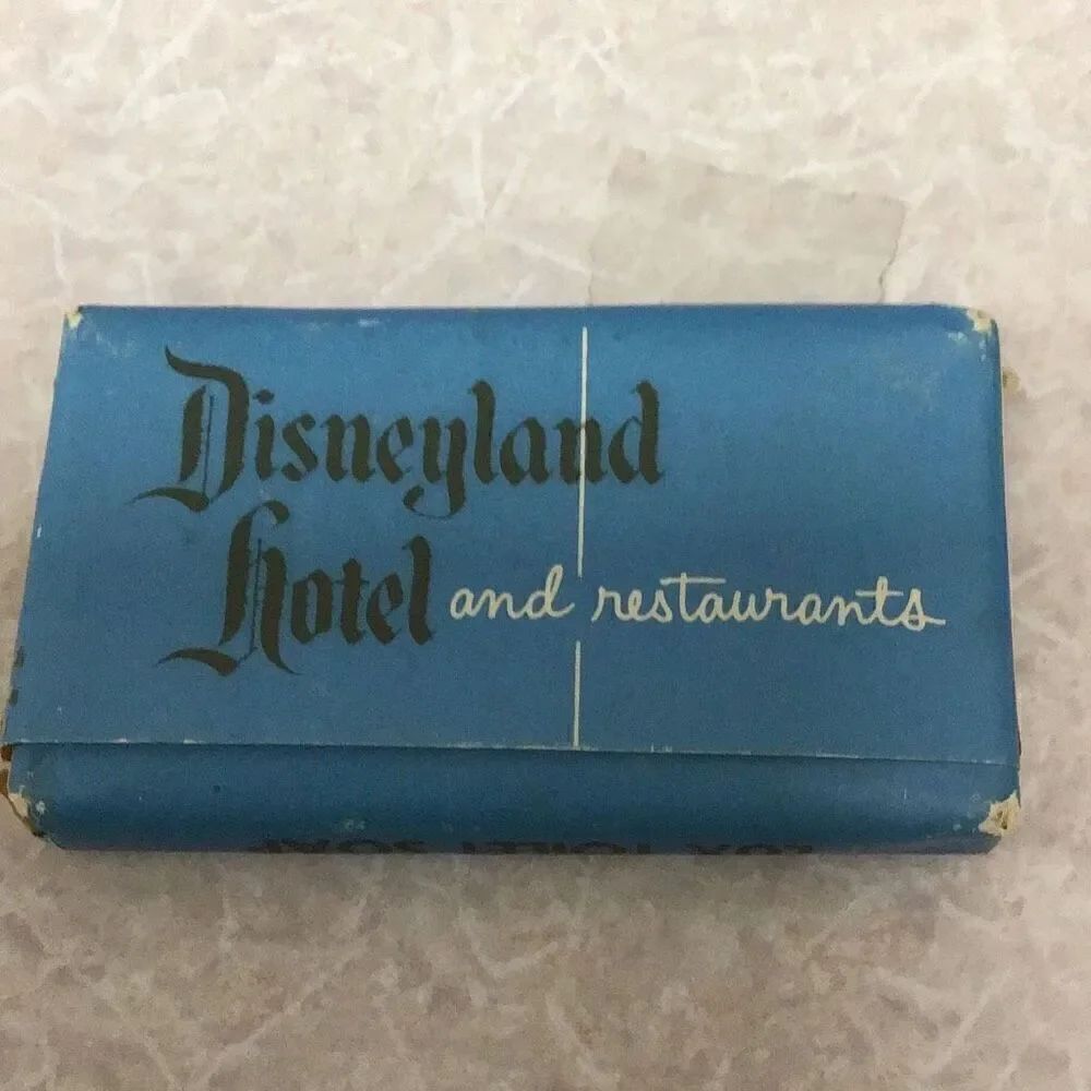 Opening year 1955 Disneyland, Hotel soap, bar